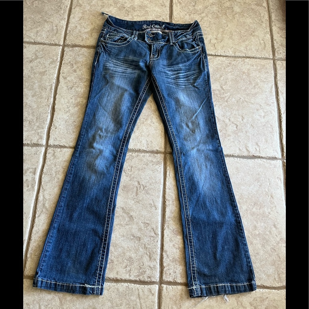 Jeans size 7 womens Red Camel bootcut inseam 31”
